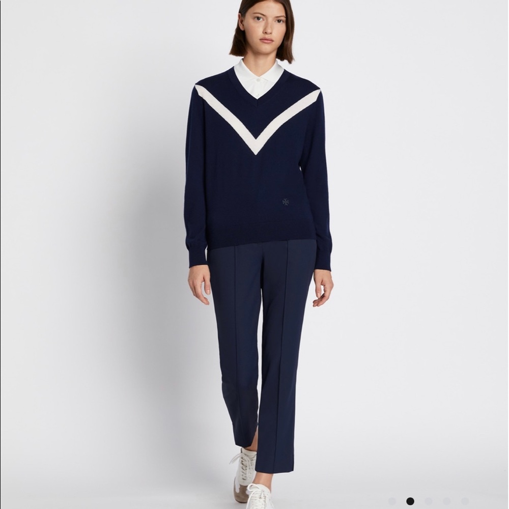 Tory Burch Navy golf pant